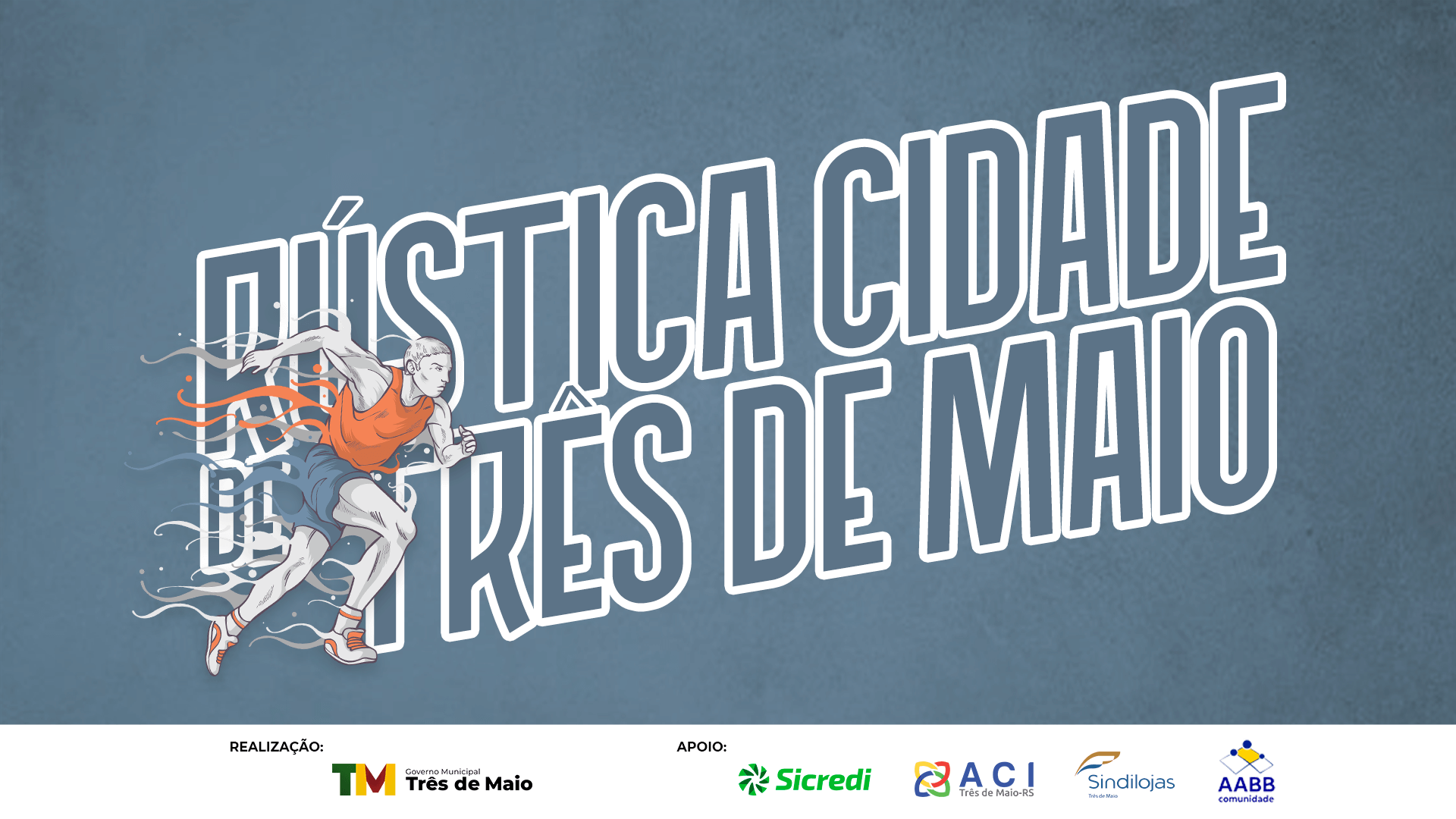 INSCRIÇÕES DA RÚSTICA CIDADE DE TRÊS DE MAIO INICIAM HOJE